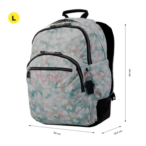 Mochila TOTTO Rayol 4hx 44x33x13,5cm