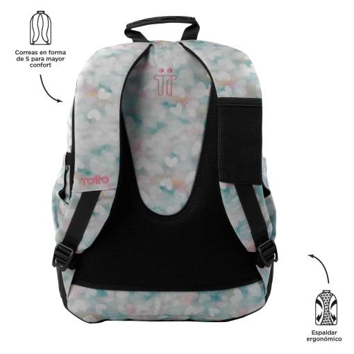Mochila TOTTO Rayol 4hx 44x33x13,5cm