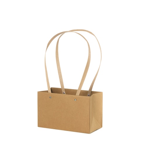 Saco de Papel Kraft Asa Plana PNP 22x13,5x10,5 Nature