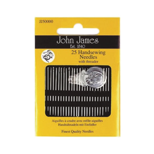 Agulha comenfiador John James com 25 unidades