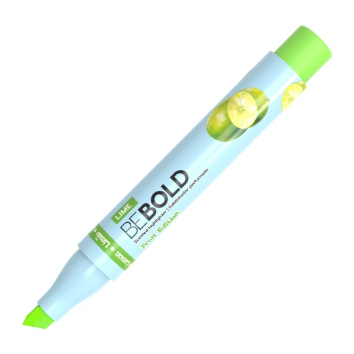 Sublinhador Fluorescente Perfumado NEWPEN Bebold Fruit Green Lime