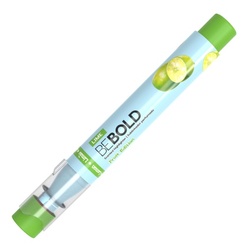 Scented fluorescent highlighter NEWPEN Bebold Fruit Green Lime