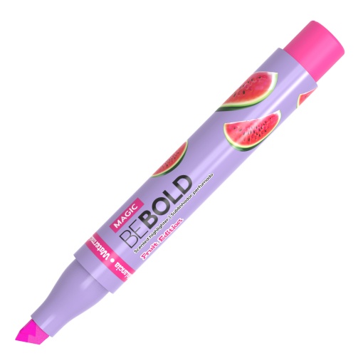 Sublinhador Fluorescente Perfumado NEWPEN Bebold Fruit Pink Magic