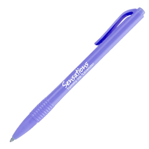 Esferográfica NEWPEN Clic Sensations Perfumada Lavanda Roxo