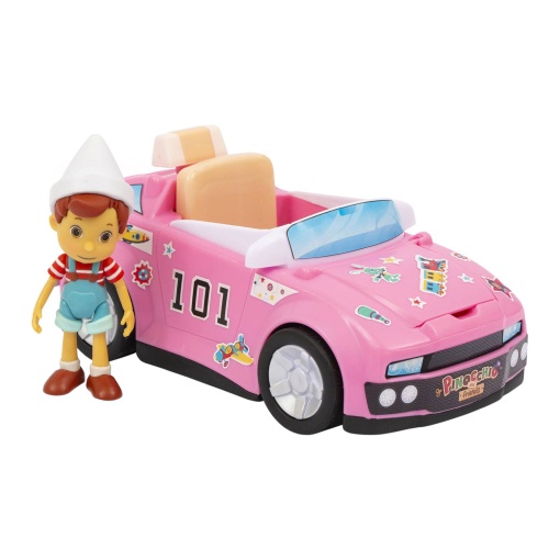 Pinóquio And Friends Figura com Carro Sortido FAMOSA