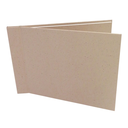 Livro de Honra A4 Horizontal 25 folhas Nature Cacau SIMPLY