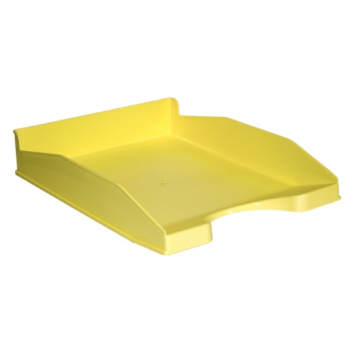 Tabuleiro de Secretária Plástico SIMPLY Amarelo Pastel