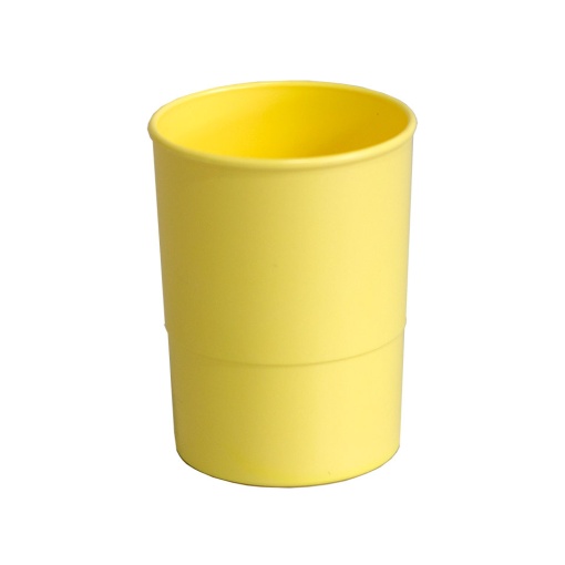 Porta-lápis SIMPLY Amarelo Pastel
