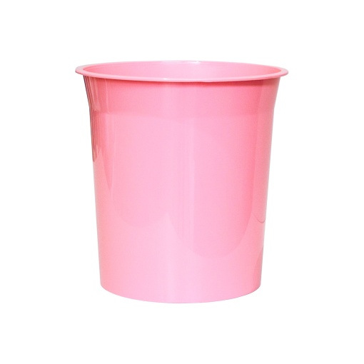 Cesto de Papéis Plástico 10L SIMPLY Rosa Pastel