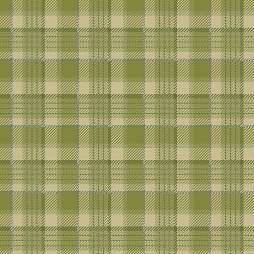 Tecido MAKOWER Green Thumb Oxford In Spruce By Edyta Sitar 1x1,12m