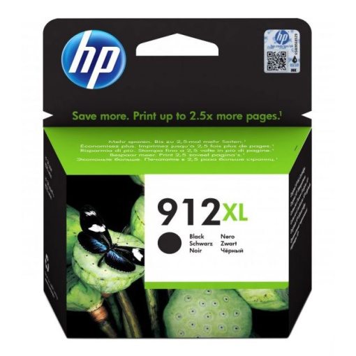 Tinteiro HP 912XL Preto 3YL84AE Officejet 80XX/Officejet Pro 80XX