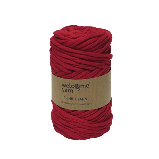 Trapilho Welcome Yarn 45m (aproximadamente) 275g Vermelho