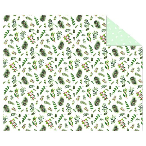 Cartolina URSUS 300g NATAL 49,5x68cm Azevinho Branco