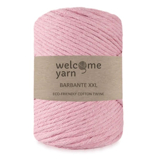 Fio Macramé WELCOME YARN Barbante XXL 4mmx60m 300g (aprox.) Rosa
