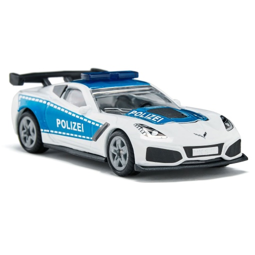 Carro Chevrolet Corvette ZR1 Polizei Miniatura SIKU