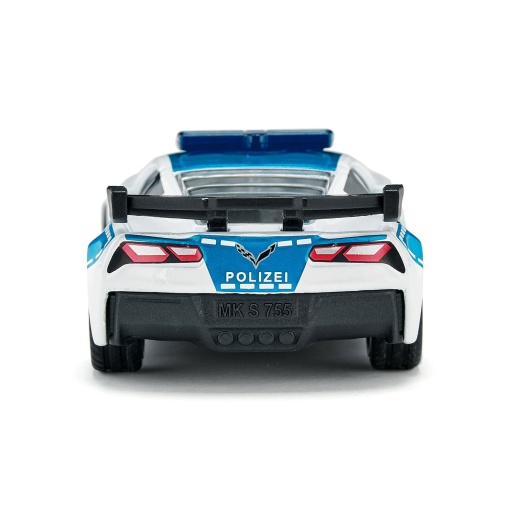 Carro Chevrolet Corvette ZR1 Polizei Miniatura SIKU