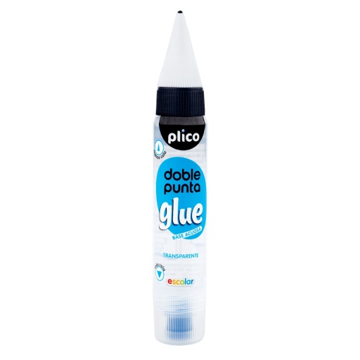 Cola Universal PLICO 2 Pontas Transparente Tubo 30ml