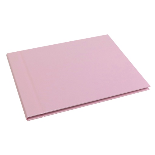 Livro de Honra 18x23,5cm Horizontal 25 folhas Metallic Rosa SIMPLY