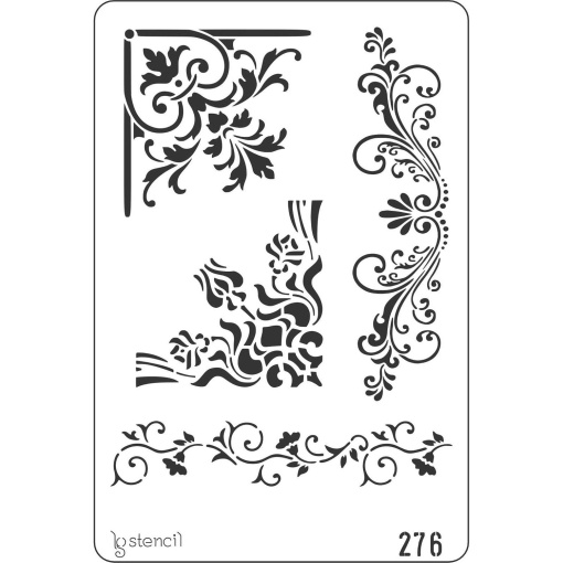 Stencil 20x30cm cantos 440276