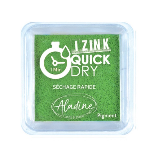 Almofada de Carimbo ALADINE Izink QUICK Dry Verde