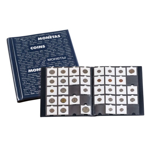 Leuchtturm numismatic album for 200 coins.