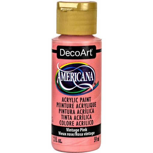 Tinta Acrílica DECOART Americana Rosa Vintage DA369-3 59ml