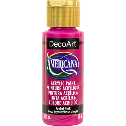 Tinta Acrílica DECOART Americana Rosa Alegre DA395-3 59ml