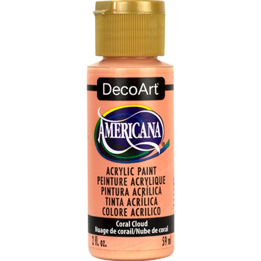 Tinta Acrílica DECOART Americana Nuvem de Coral DA397-3 59ml