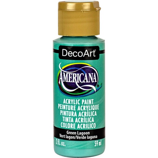 Tinta Acrílica DECOART Americana Verde Lagoa DA372-3 59ml