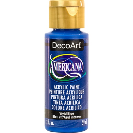 Tinta Acrílica DECOART Americana Azul Intenso DA394-3 59ml