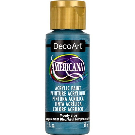 Tinta Acrílica DECOART Americana Azul Temperamental DA389-3 59ml