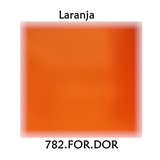 Vinil têxtil 0,25x1m laranja