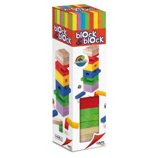 Block & Block Cores 54 Peças CAYRO