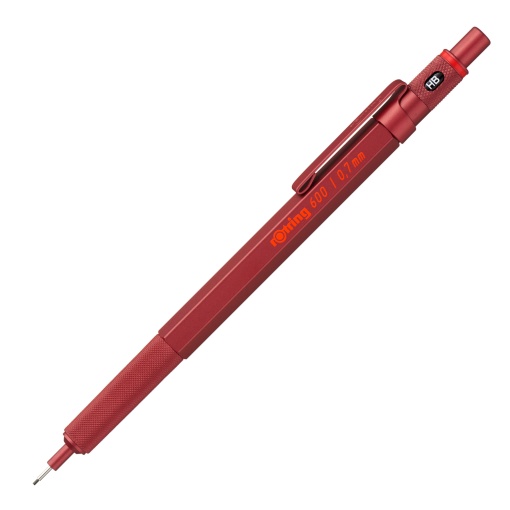 Lapiseira ROTRING 600 0,7mm Vermelha
