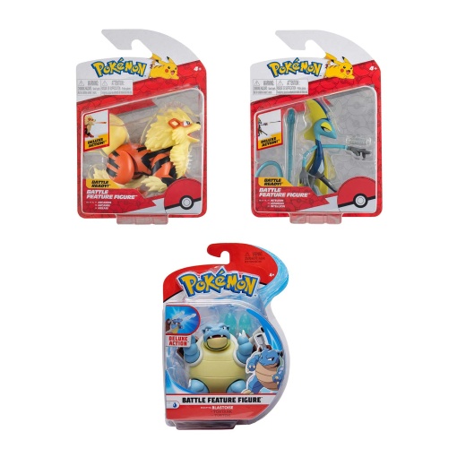 POKEMON HEROI COM MECANISMO 12CM SORTIDO BIZAK 63227224