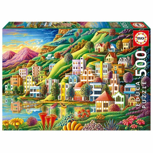 Puzzle EDUCA 500 peças PORTO Escondido