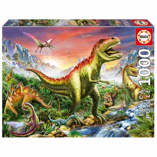 Puzzle EDUCA 1000 peças Parque Jurássico