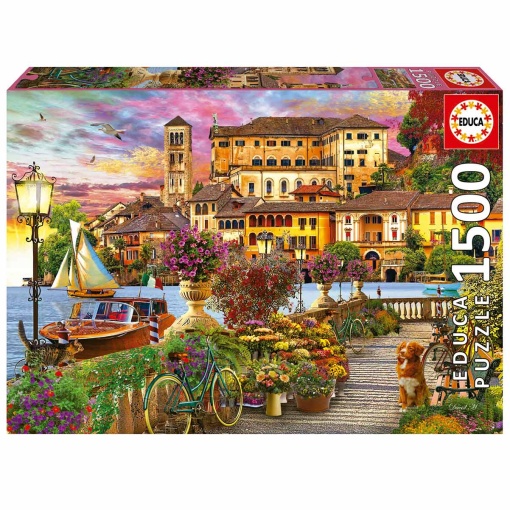 Puzzle EDUCA 1500 peças Passeio Italiano
