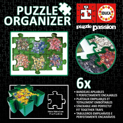 Organizador de peças Educa