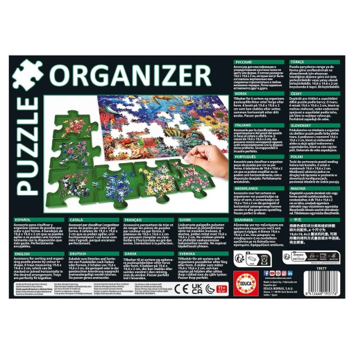 Organizador de peças Educa