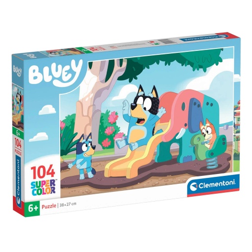 Puzzle CLEMENTONI 104 peças BLUEY 27171