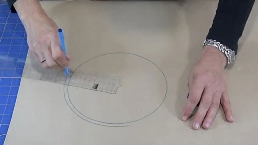 Régua Giratória para Círculos IDEAS