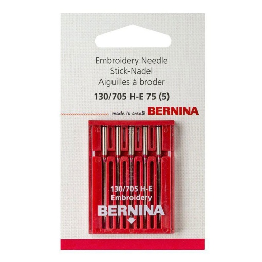 Agulha de bordar para máquina BERNINA N.75 com 5 unidades
