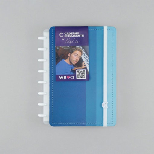 CADERNO INTELIGENTE A5 Pautado Blue Creative Journal