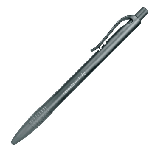 Esferográfica de Gel NEWPEN Clic Sensations Prateado