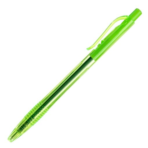 Esferográfica de Gel NEWPEN Clic Sensations Verde Claro