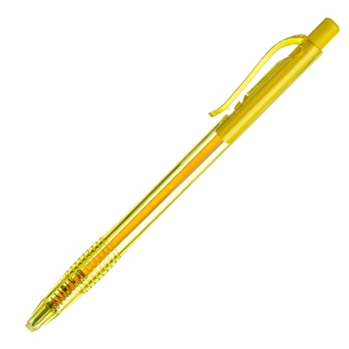Esferográfica de Gel NEWPEN Clic Sensations Amarelo