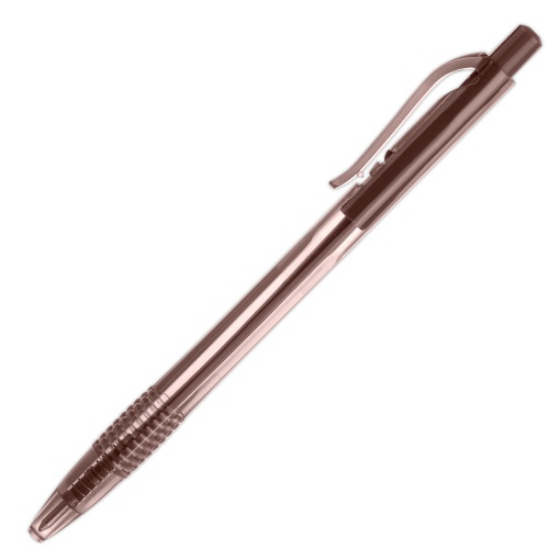 Esferográfica de Gel NEWPEN Clic Sensations Castanho Claro
