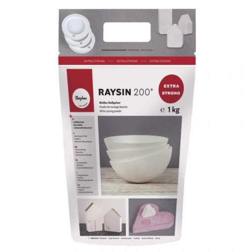 Pó Cerâmico RAYHER RAYSIN 200 1kg Branco