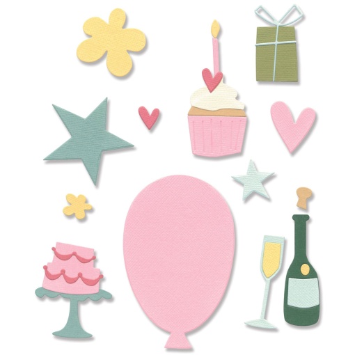 Cortante SIZZIX Thinlits formas diárias fabulosas by Debi Dotter